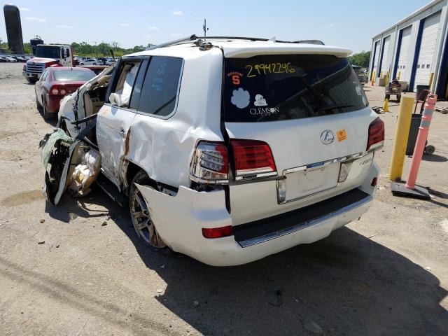 Photo 3 from auction – 2013 LEXUS LX 570 with VIN JTJHY7AX6D4104732