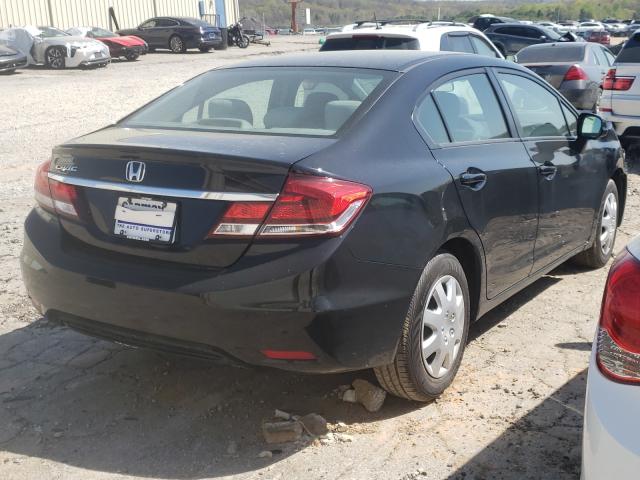 Photo 4 from auction – 2013 HONDA CIVIC LX with VIN 2HGFB2F52DH515314