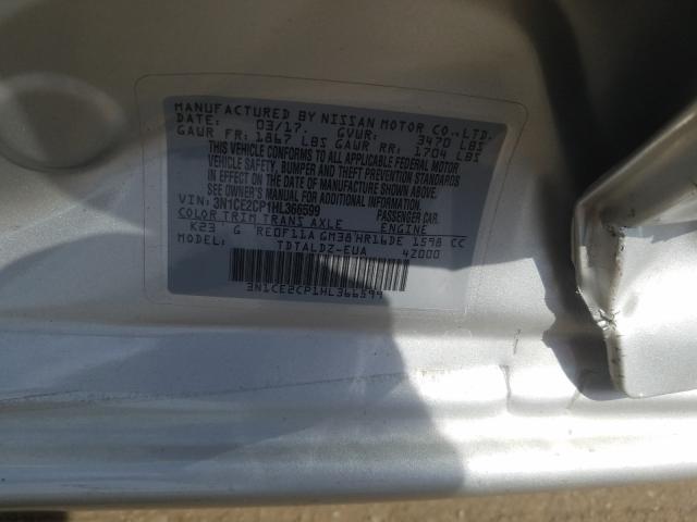Photo 10 from auction – 2017 NISSAN VERSA NOTE with VIN 3N1CE2CP1HL366599