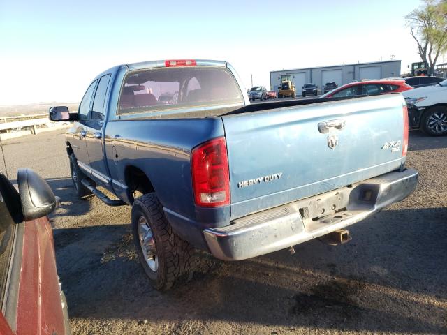 Photo 3 from auction – 2005 DODGE RAM 2500 S with VIN 3D7KS28C65G703625