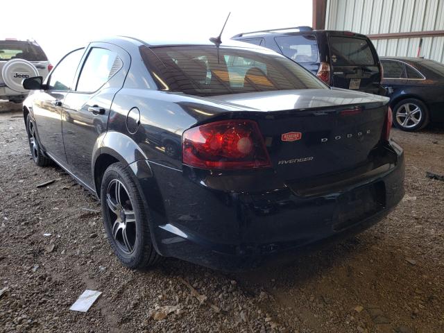 Photo 3 from auction – 2012 DODGE AVENGER SE with VIN 1C3CDZAB9CN286562