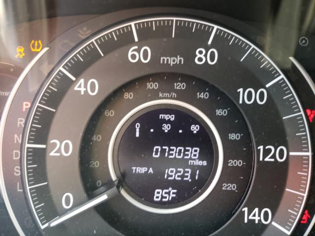 Photo 8 from auction – 2016 HONDA CR-V EX with VIN 2HKRM4H51GH606312