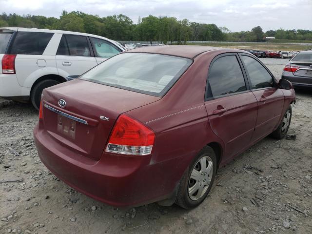 Photo 4 from auction – 2009 KIA SPECTRA EX with VIN KNAFE221395600005