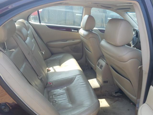 Photo 6 from auction – 2002 LEXUS ES 300 with VIN JTHBF30G125019876