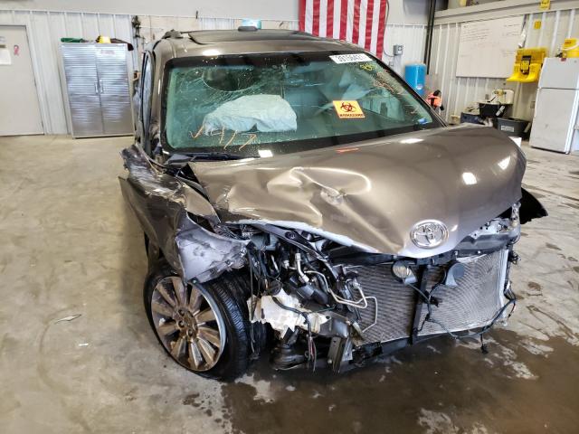 TOYOTA SIENNA XLE 2013 with VIN 5TDDK3DC3DS071360 - Photo from auction