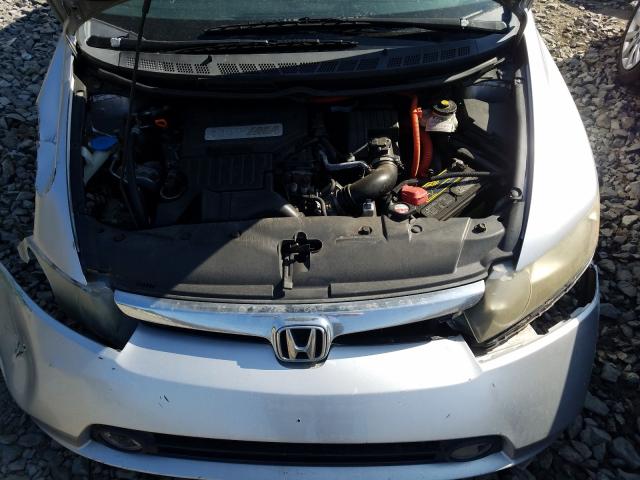 Photo 7 from auction – 2008 HONDA CIVIC HYBR with VIN JHMFA36278S001775