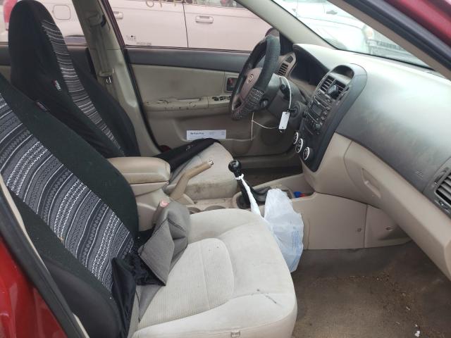 Photo 5 from auction – 2009 KIA SPECTRA EX with VIN KNAFE221395600005