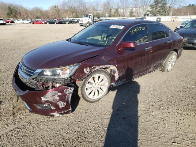 Photo 2 from auction – 2014 HONDA ACCORD EX with VIN 1HGCR2F73EA205334