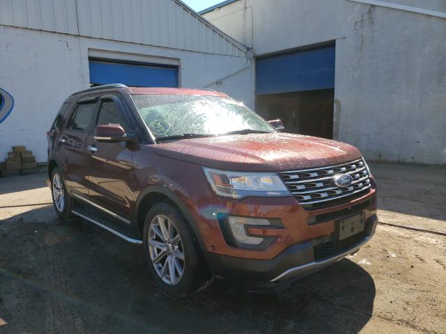FORD EXPLORER L 2016 with VIN 1FM5K8F82GGB38387 - Photo from auction