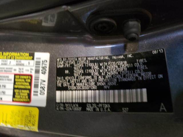 Photo 10 from auction – 2013 TOYOTA SIENNA XLE with VIN 5TDDK3DC3DS071360