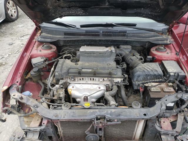 Photo 7 from auction – 2009 KIA SPECTRA EX with VIN KNAFE221395600005