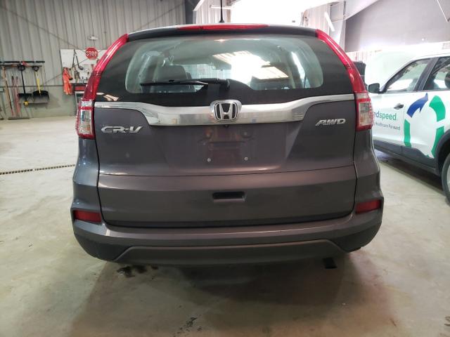 Photo 9 from auction – 2016 HONDA CR-V LX with VIN 5J6RM4H32GL135842