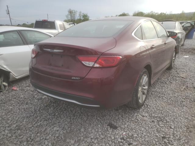 Photo 4 from auction – 2015 CHRYSLER 200 LIMITE with VIN 1C3CCCAB0FN657063