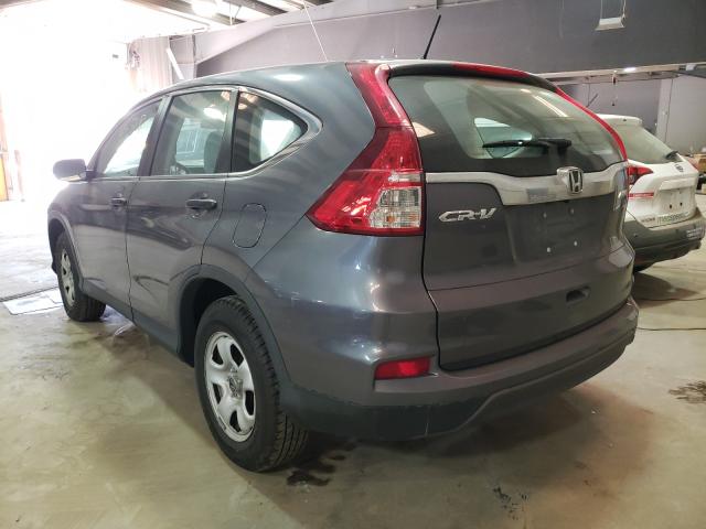 Photo 3 from auction – 2016 HONDA CR-V LX with VIN 5J6RM4H32GL135842