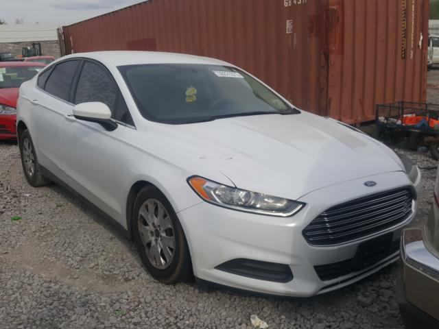 FORD FUSION S 2014 with VIN 3FA6P0G72ER338893 - Photo from auction