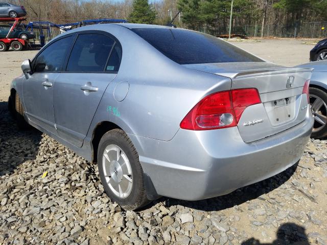 Photo 3 from auction – 2008 HONDA CIVIC HYBR with VIN JHMFA36278S001775