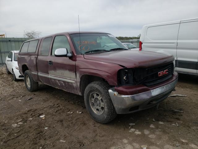 GMC NEW SIERRA 2002 with VIN 2GTEK19TX21296672 - Photo from auction