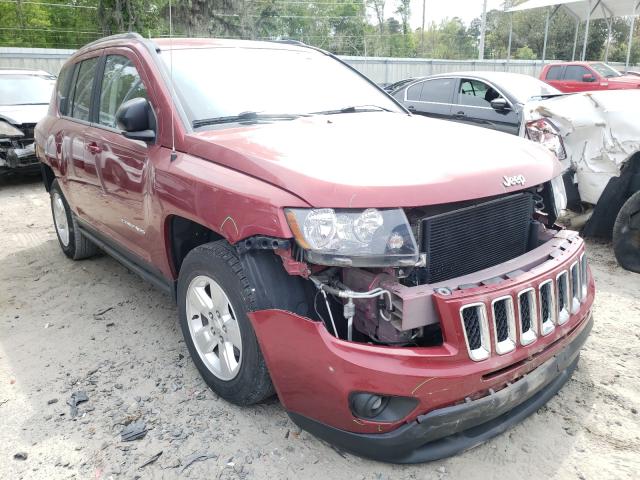 JEEP COMPASS SP 2014 with VIN 1C4NJCBA7ED551973 - Photo from auction