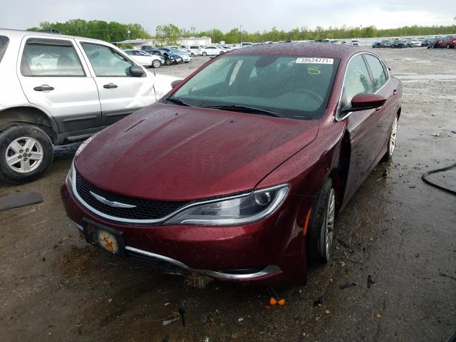 Photo 2 from auction – 2016 CHRYSLER 200 LIMITE with VIN 1C3CCCAB3GN105025