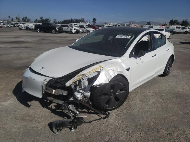 Photo 2 from auction – 2021 TESLA MODEL 3 with VIN 5YJ3E1EA9MF868088