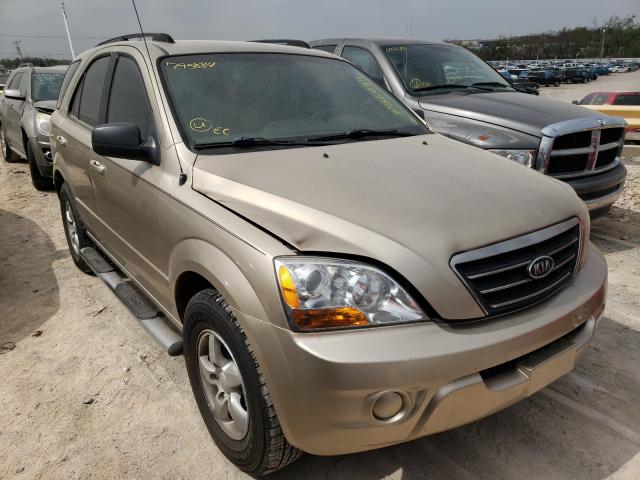 KIA SORENTO EX 2008 with VIN KNDJD735485795884 - Photo from auction
