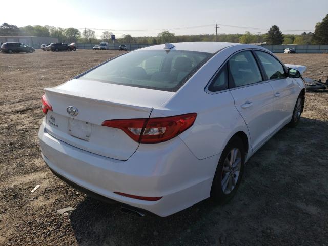 Photo 4 from auction – 2017 HYUNDAI SONATA SE with VIN 5NPE24AF5HH530165