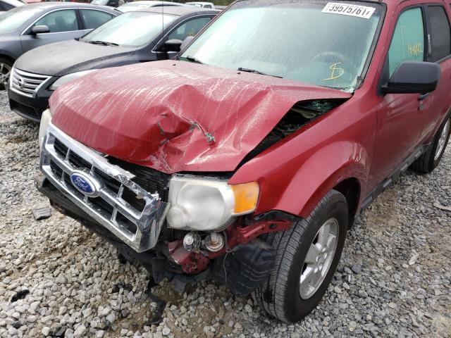 Photo 9 from auction – 2012 FORD ESCAPE XLT with VIN 1FMCU0D77CKB60969