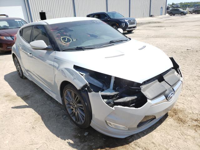 HYUNDAI VELOSTER 2013 with VIN KMHTC6AD8DU128327 - Photo from auction