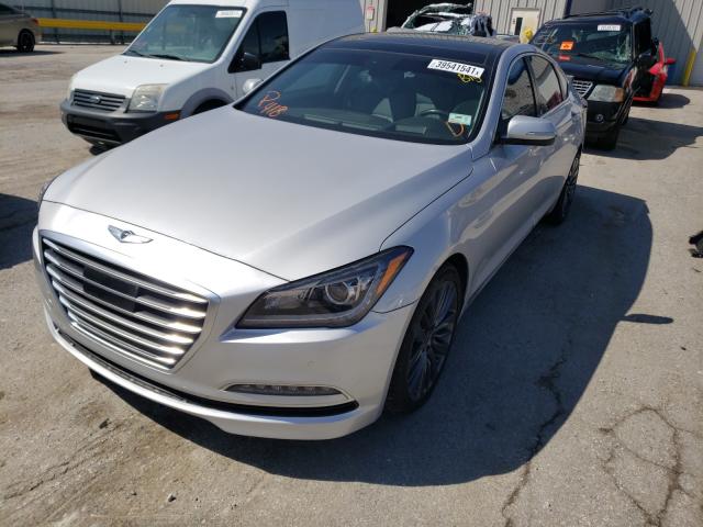 Photo 2 from auction – 2015 HYUNDAI GENESIS 5. with VIN KMHGN4JF9FU018858