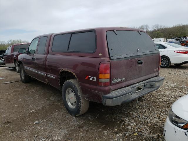 Photo 3 from auction – 2002 GMC NEW SIERRA with VIN 2GTEK19TX21296672