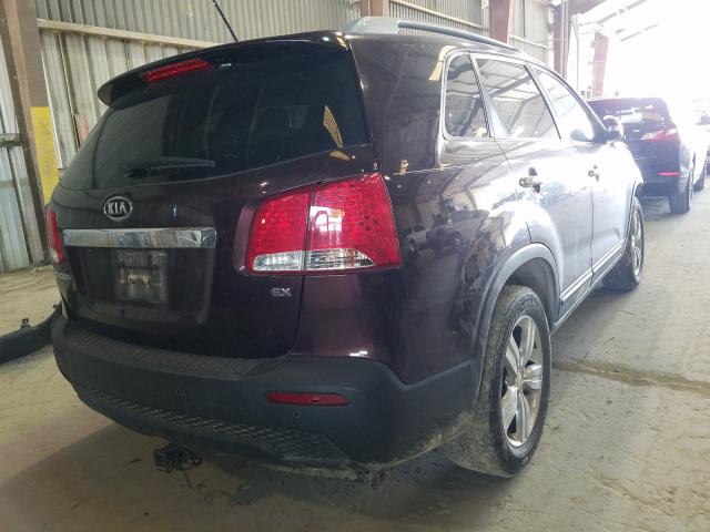 Photo 4 from auction – 2012 KIA SORENTO EX with VIN 5XYKUDA65CG207215