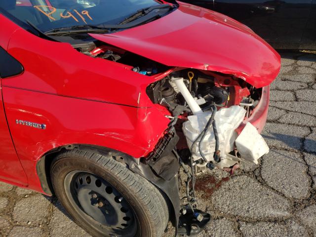 Photo 9 from auction – 2014 TOYOTA PRIUS C with VIN JTDKDTB30E1561872