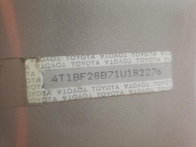 Photo 10 from auction – 2001 TOYOTA AVALON XL with VIN 4T1BF28B71U182276