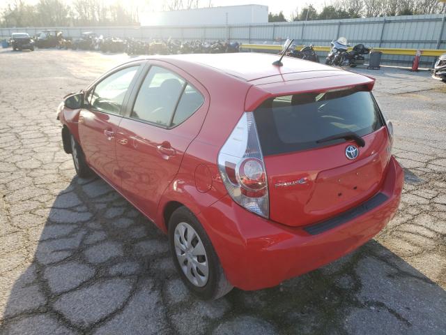 Photo 3 from auction – 2014 TOYOTA PRIUS C with VIN JTDKDTB30E1561872