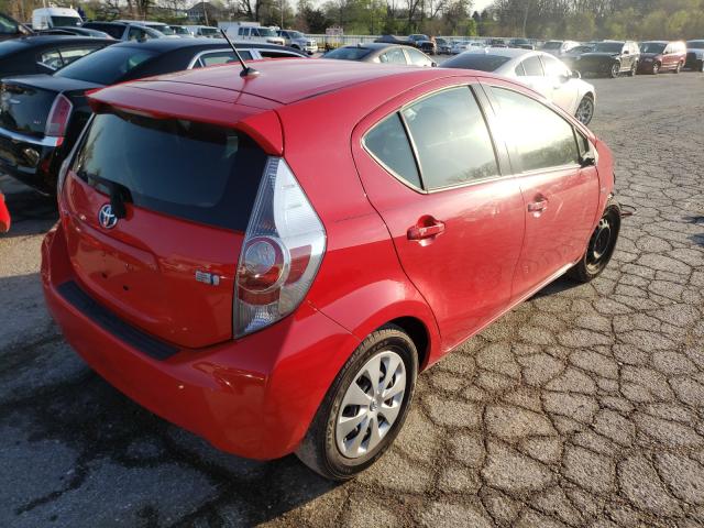 Photo 4 from auction – 2014 TOYOTA PRIUS C with VIN JTDKDTB30E1561872