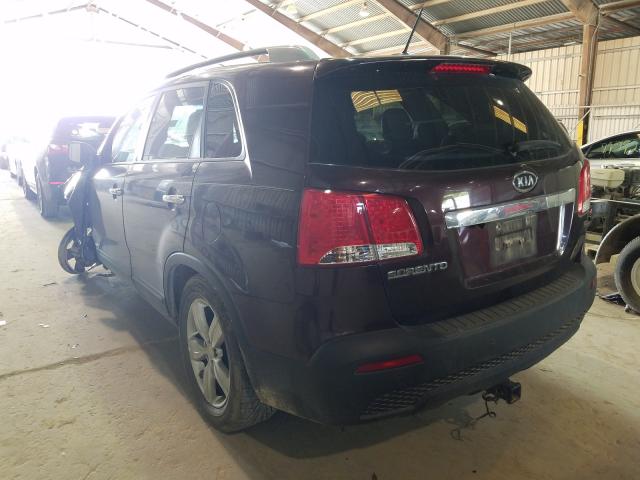 Photo 3 from auction – 2012 KIA SORENTO EX with VIN 5XYKUDA65CG207215