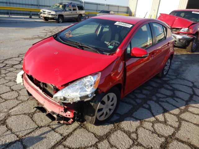 Photo 2 from auction – 2014 TOYOTA PRIUS C with VIN JTDKDTB30E1561872