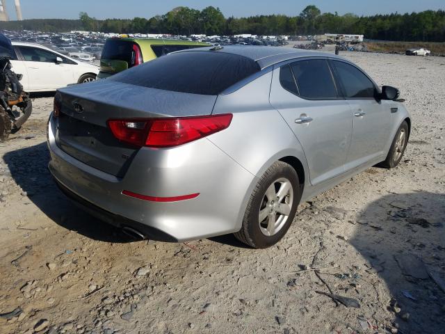 Photo 4 from auction – 2014 KIA OPTIMA with VIN KNAGM4A77E5475190