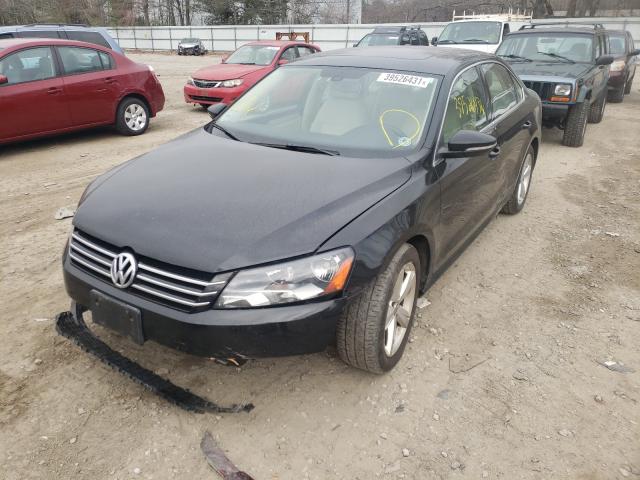 Photo 2 from auction – 2012 VOLKSWAGEN PASSAT SE with VIN 1VWBP7A32CC007022