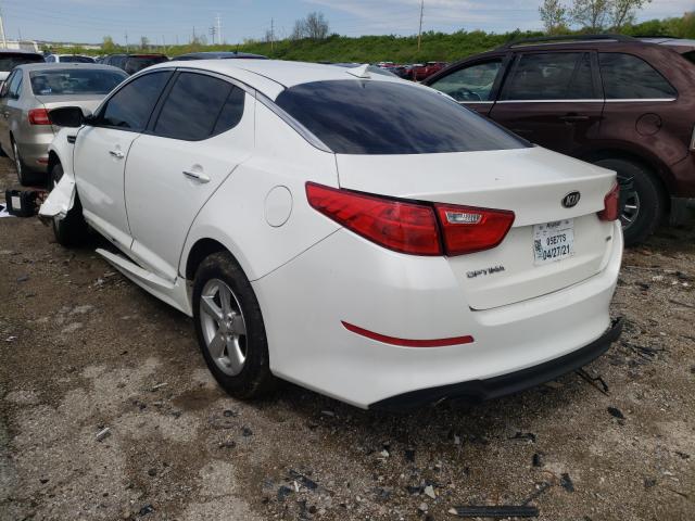 Photo 3 from auction – 2015 KIA OPTIMA LX with VIN KNAGM4A71F5613307