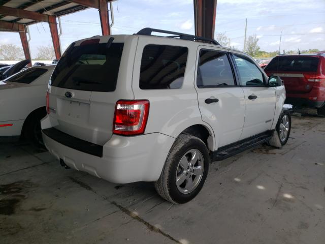 Photo 4 from auction – 2008 FORD ESCAPE XLT with VIN 1FMCU03198KB91791