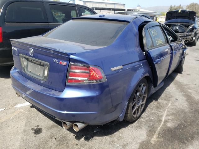 Photo 4 from auction – 2007 ACURA TL TYPE S with VIN 19UUA76537A032053