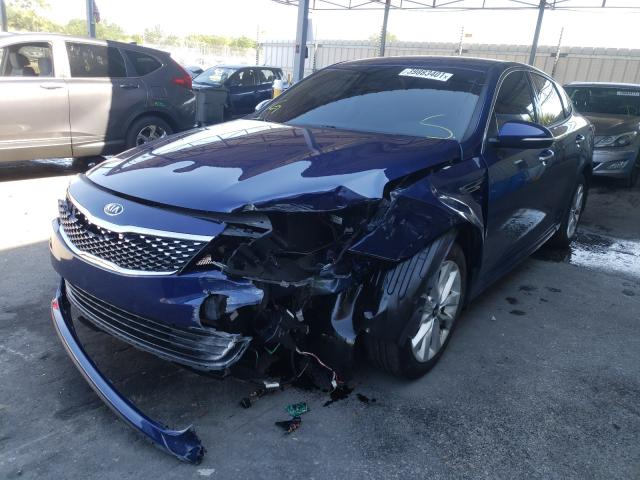 Photo 2 from auction – 2016 KIA OPTIMA EX with VIN 5XXGU4L39GG113616
