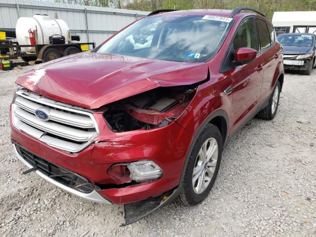 Photo 2 from auction – 2018 FORD ESCAPE SEL with VIN 1FMCU9HD7JUC39807
