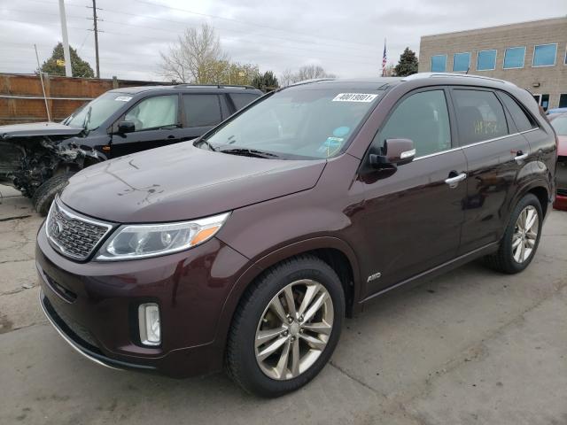Photo 2 from auction – 2014 KIA SORENTO SX with VIN 5XYKWDA73EG478666