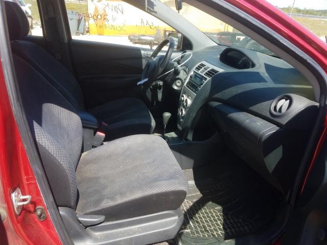 Photo 5 from auction – 2007 TOYOTA YARIS with VIN JTDBT923271044937
