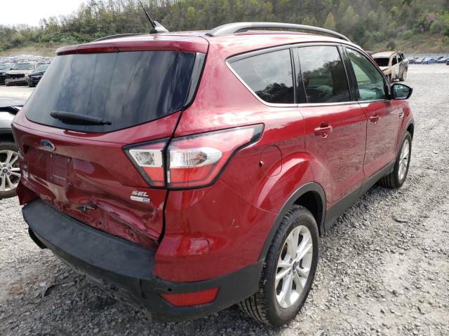 Photo 4 from auction – 2018 FORD ESCAPE SEL with VIN 1FMCU9HD7JUC39807