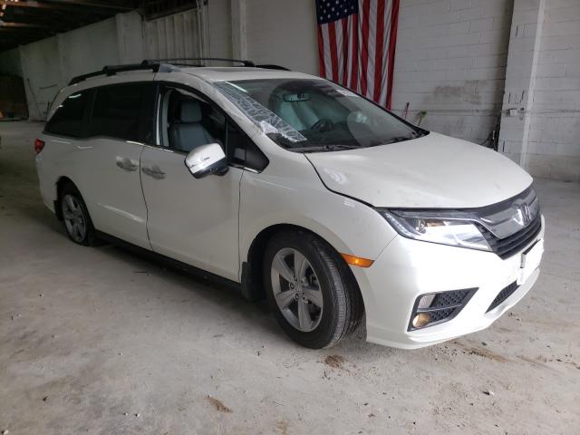 HONDA ODYSSEY EX 2018 with VIN 5FNRL6H71JB107628 - Photo from auction
