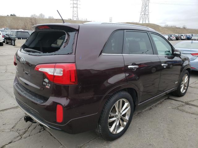 Photo 4 from auction – 2014 KIA SORENTO SX with VIN 5XYKWDA73EG478666