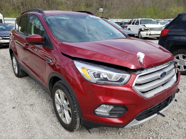 FORD ESCAPE SEL 2018 with VIN 1FMCU9HD7JUC39807 - Photo from auction